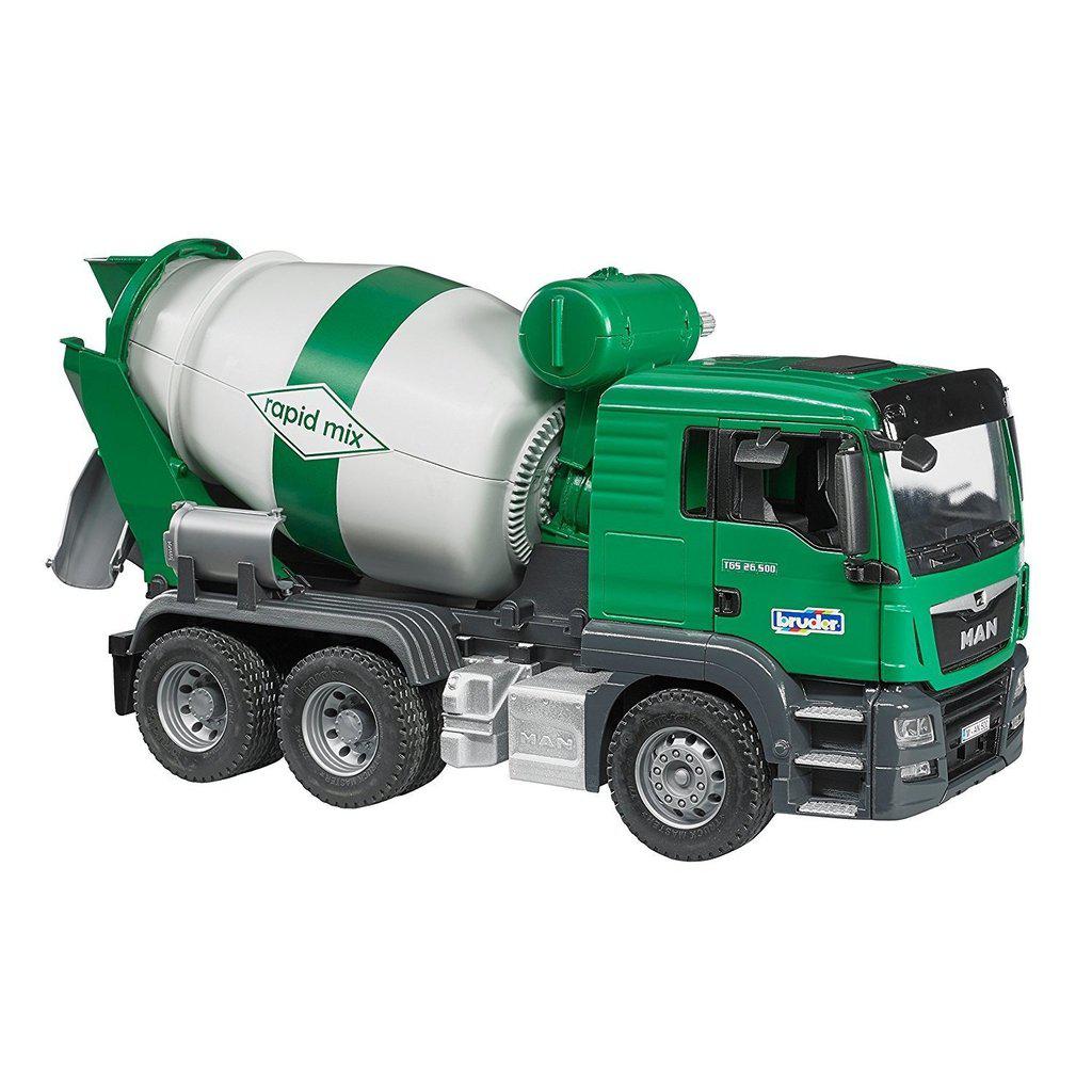 MAN TGS Cement Mixer Truck-Bruder-The Red Balloon Toy Store