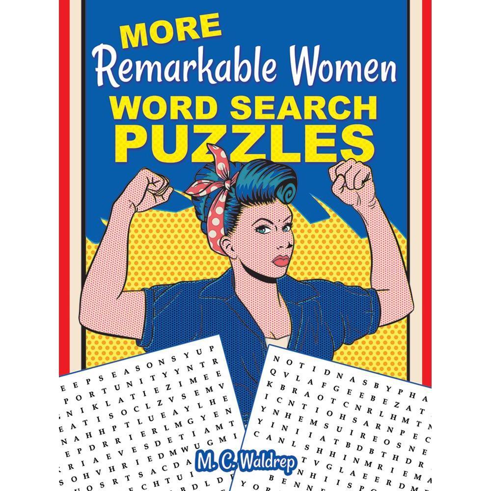 MORE Remarkable Women Word Search Puzzles-Dover Publications-The Red Balloon Toy Store