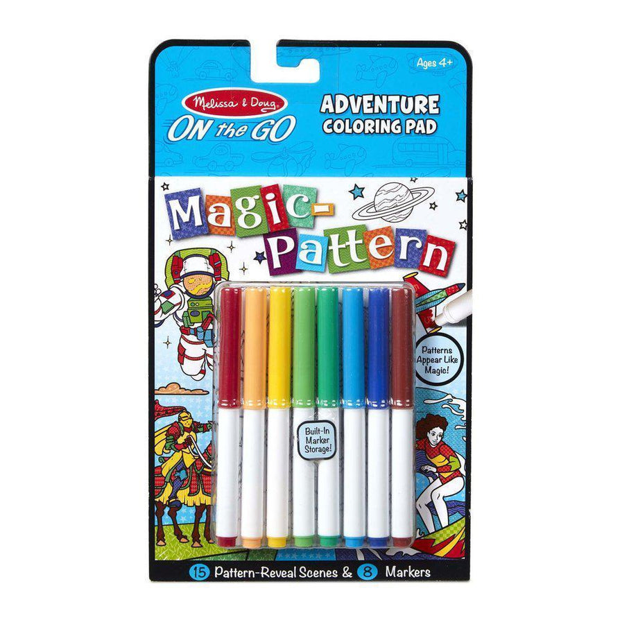 Magic-Pattern - Adventure Coloring Pad - On the Go Travel Activity – The  Red Balloon Toy Store