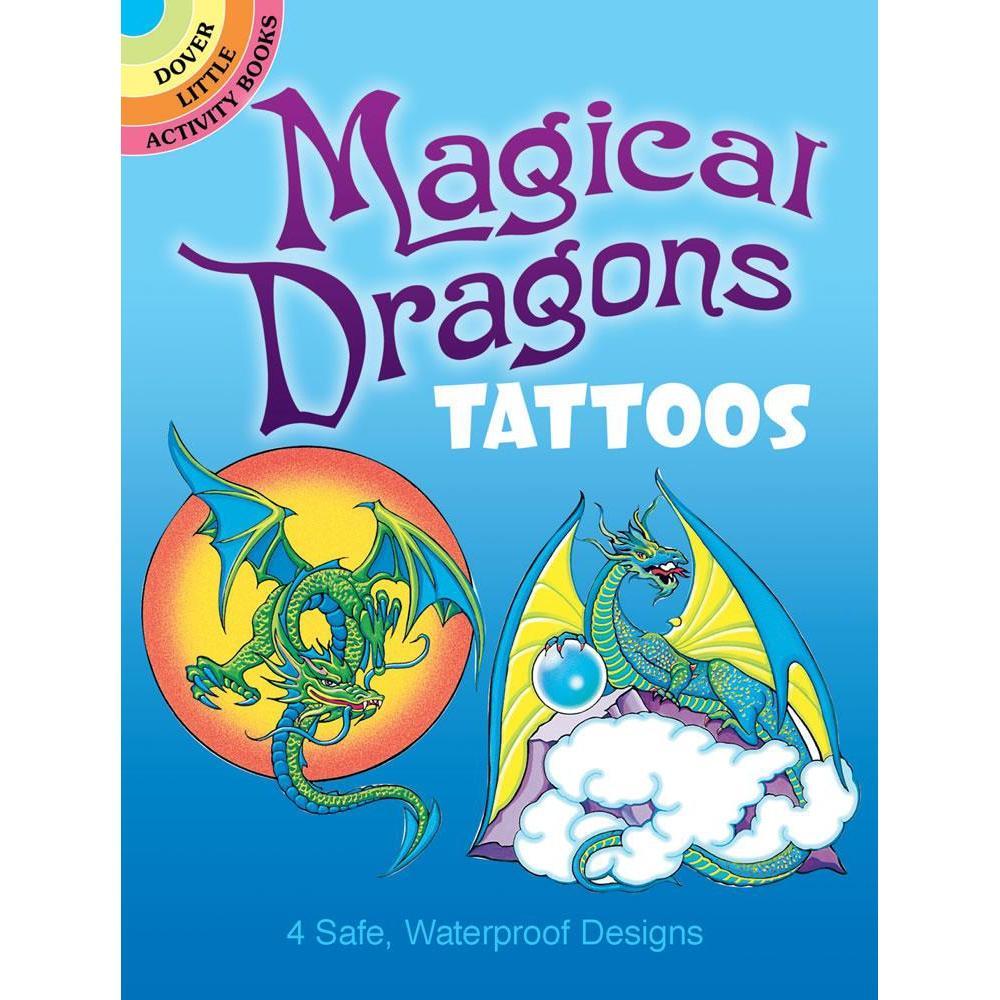 Magical Dragons Tattoos-Dover Publications-The Red Balloon Toy Store