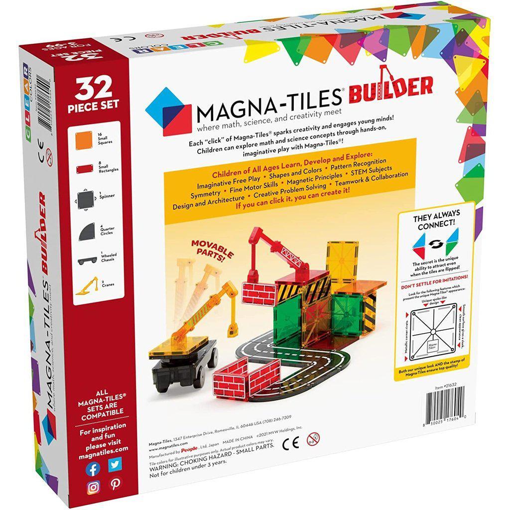 Magna-Tiles Builder Set-Magna-Tiles-The Red Balloon Toy Store