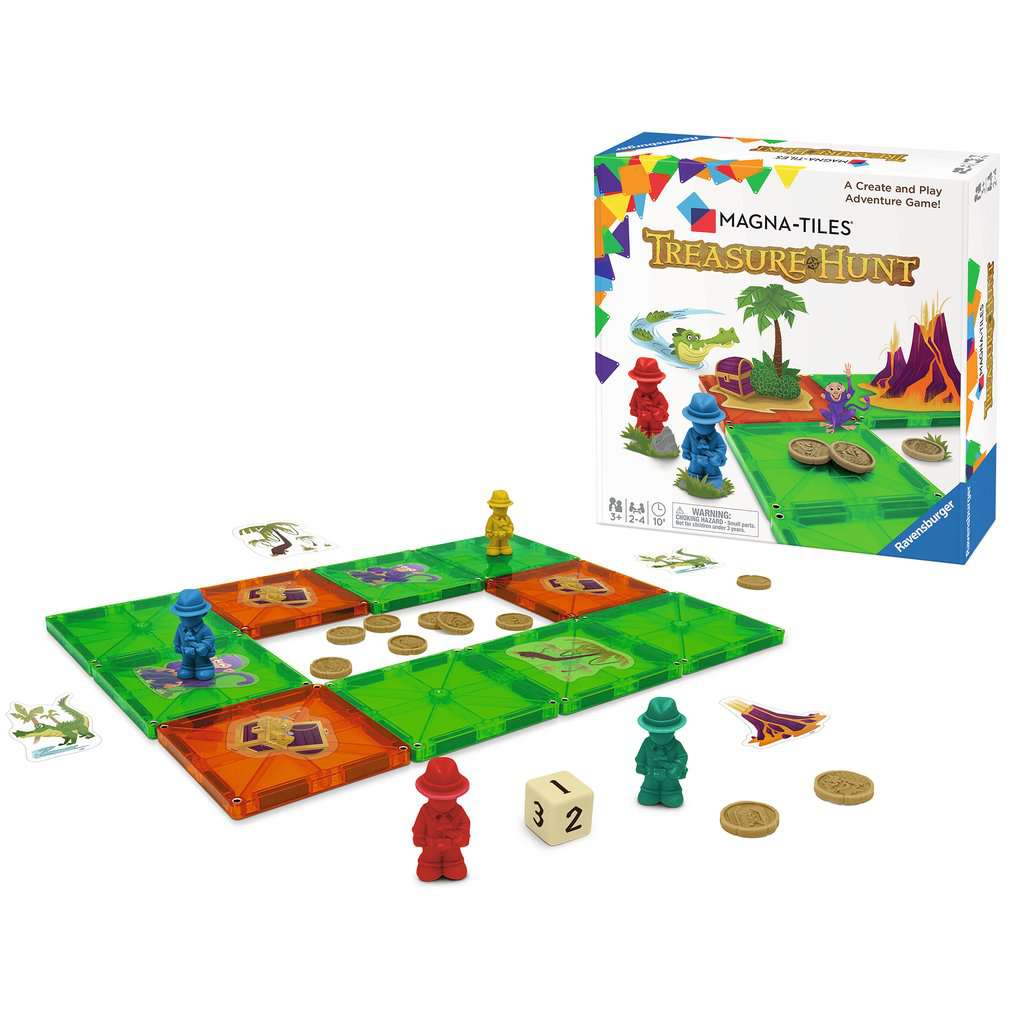 Magna-Tiles Treasure Hunt-Ravensburger-The Red Balloon Toy Store