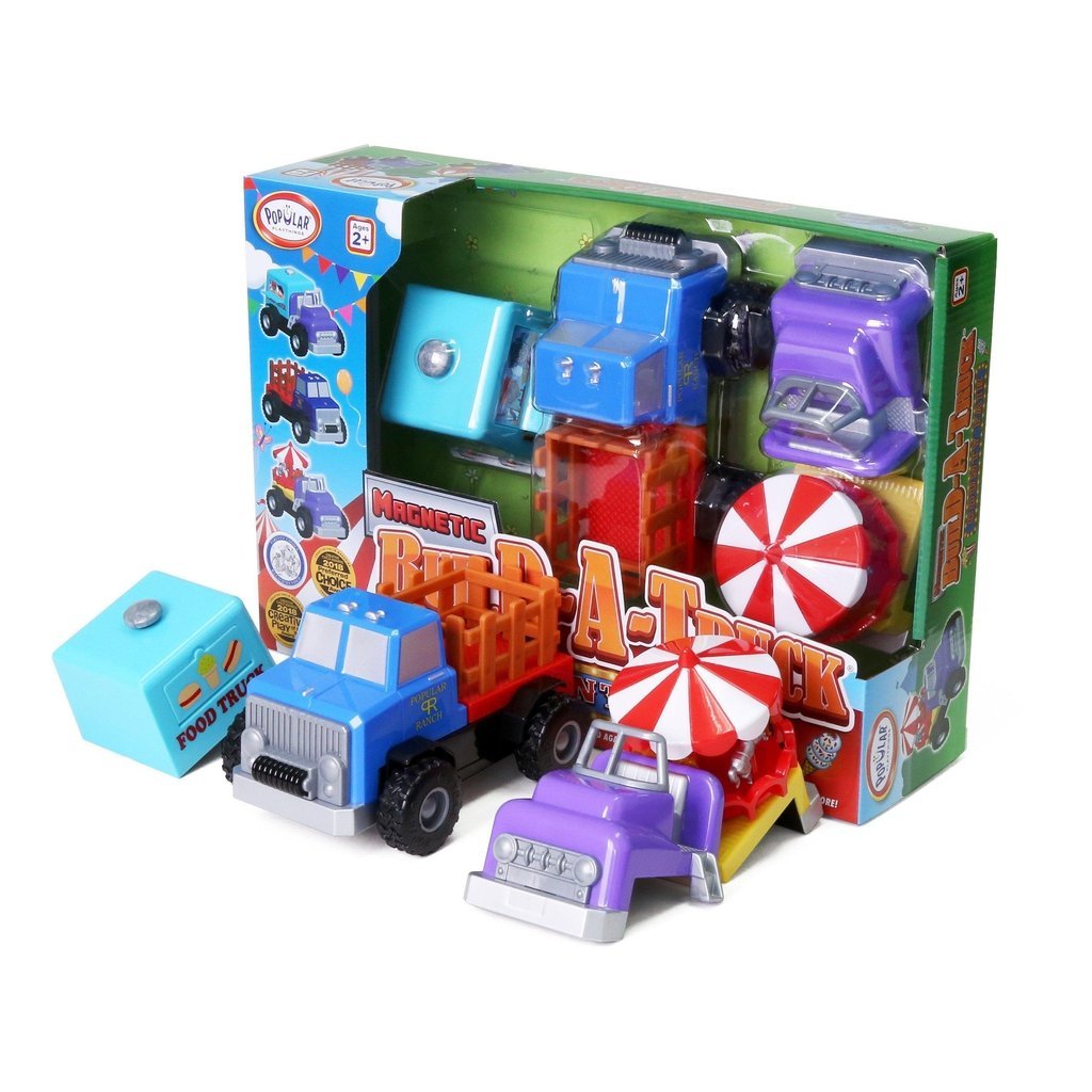 Magnetic Build-A-Truck: County Fair-Popular Playthings-The Red Balloon Toy Store