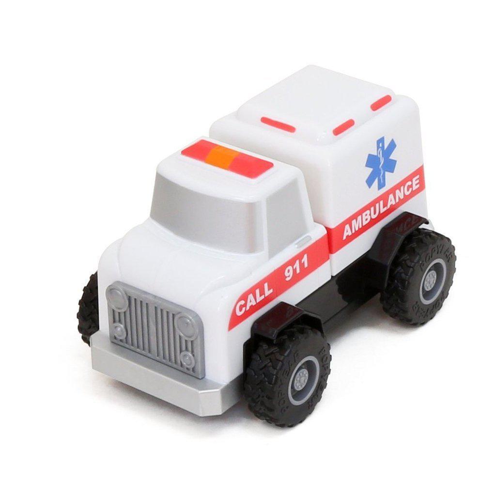 Magnetic Build a Truck Fire and Rescue-Popular Playthings-The Red Balloon Toy Store
