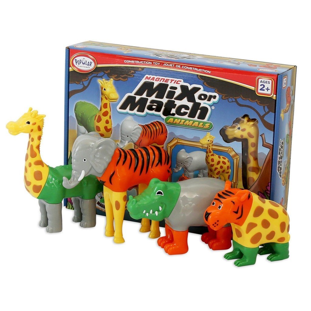 Magnetic Mix or Match Animals-Popular Playthings-The Red Balloon Toy Store
