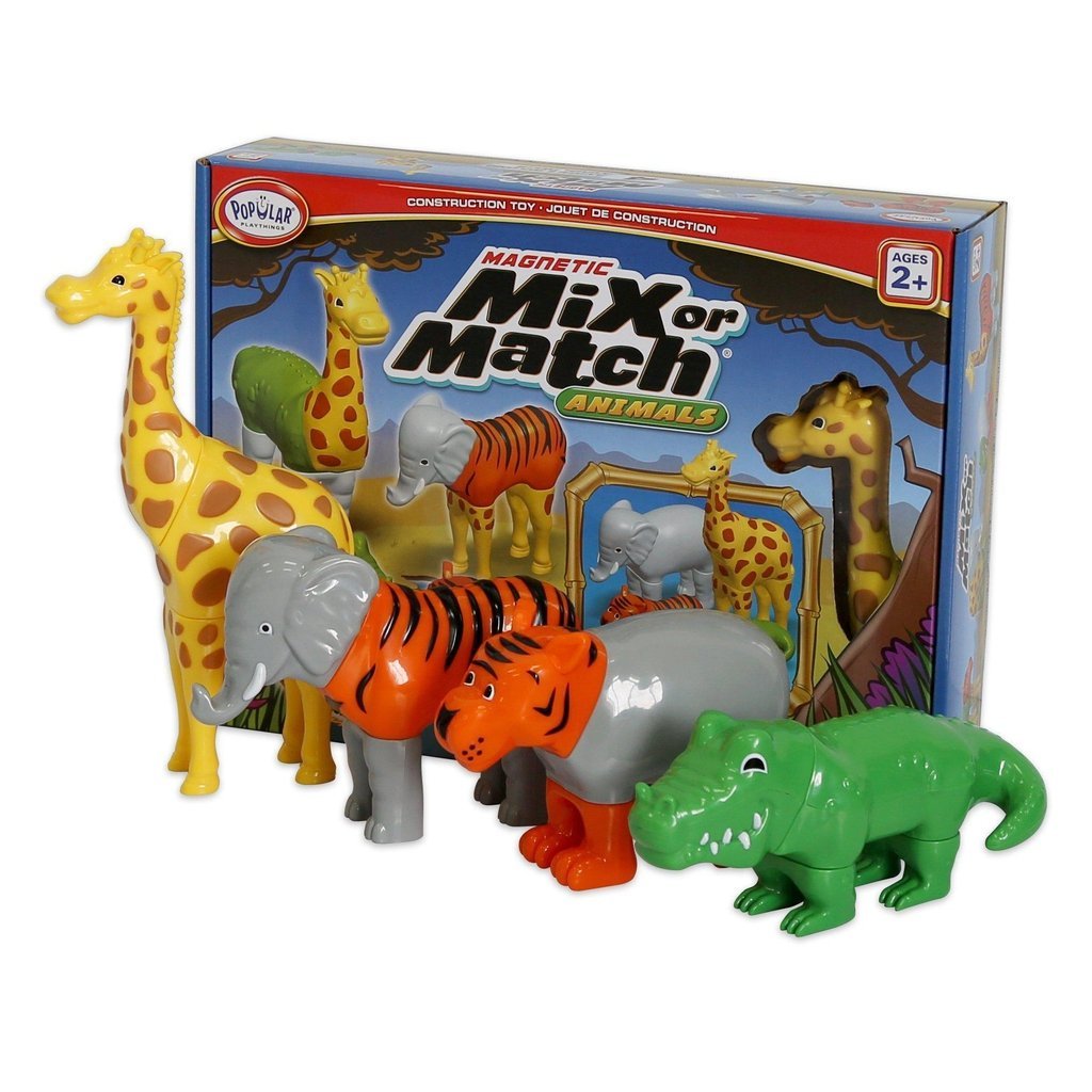 Magnetic Mix or Match Animals-Popular Playthings-The Red Balloon Toy Store