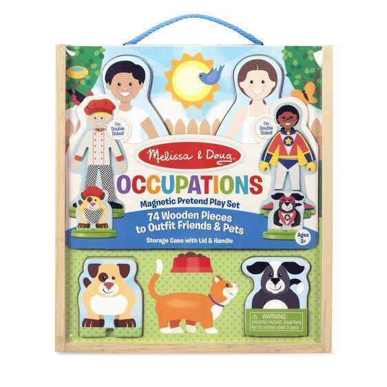 Magnetic Pretend Play Set - Occupations-Melissa & Doug-The Red Balloon Toy Store