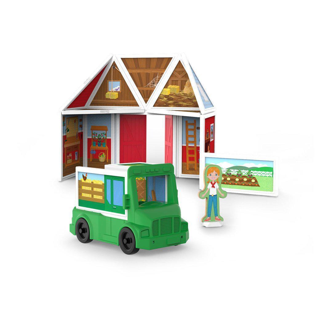 Magnetivity Magnetic Building Play Set - On the Farm-Melissa & Doug-The Red Balloon Toy Store