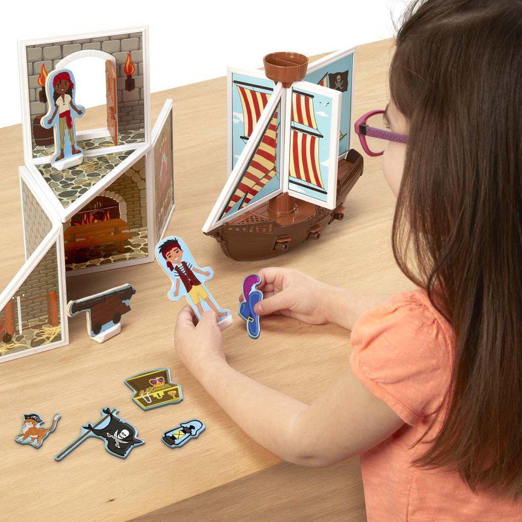 Magnetivity Magnetic Building Play Set - Pirate Cove-Melissa & Doug-The Red Balloon Toy Store