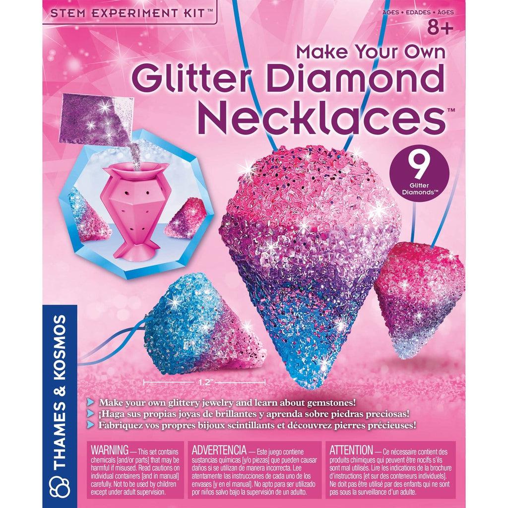 Make Your Own Glitter Diamond Necklaces-Thames & Kosmos-The Red Balloon Toy Store
