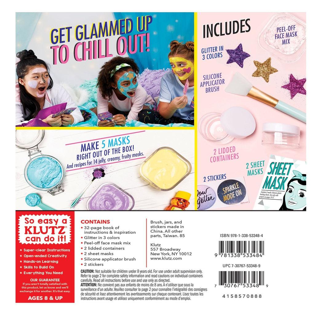Make Your Own Glitter Face Masks-KLUTZ-The Red Balloon Toy Store