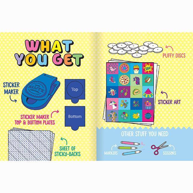 Make Your Own Puffy Stickers-KLUTZ-The Red Balloon Toy Store