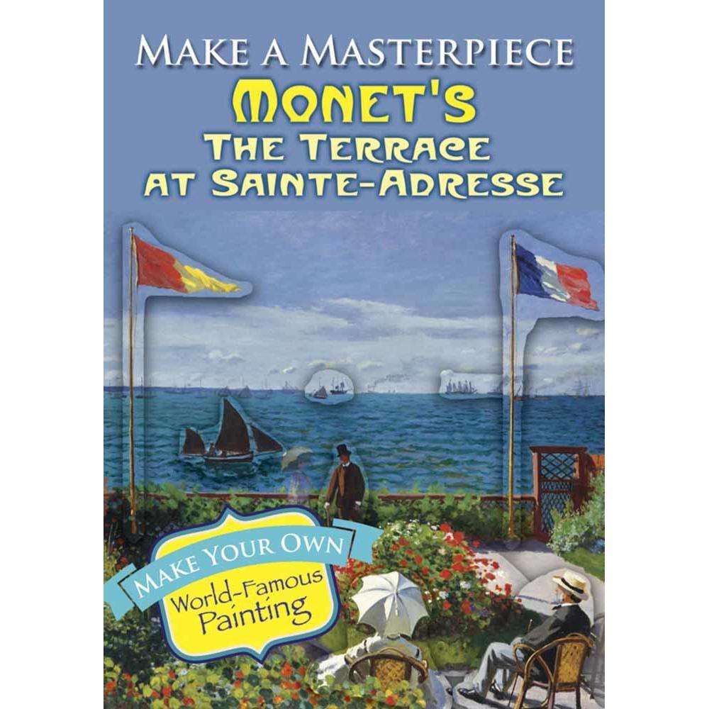 Make a Masterpiece - Monet's The Terrace at Sainte-Adresse-Dover Publications-The Red Balloon Toy Store
