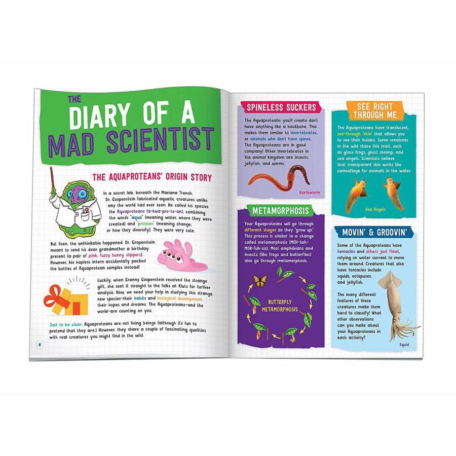 Included book | "The Diary of a Mad Scientist"