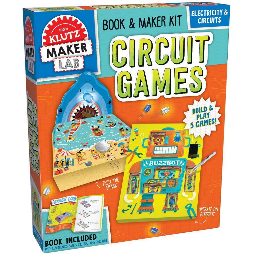 Maker Lab - Circuit Games-Klutz-The Red Balloon Toy Store