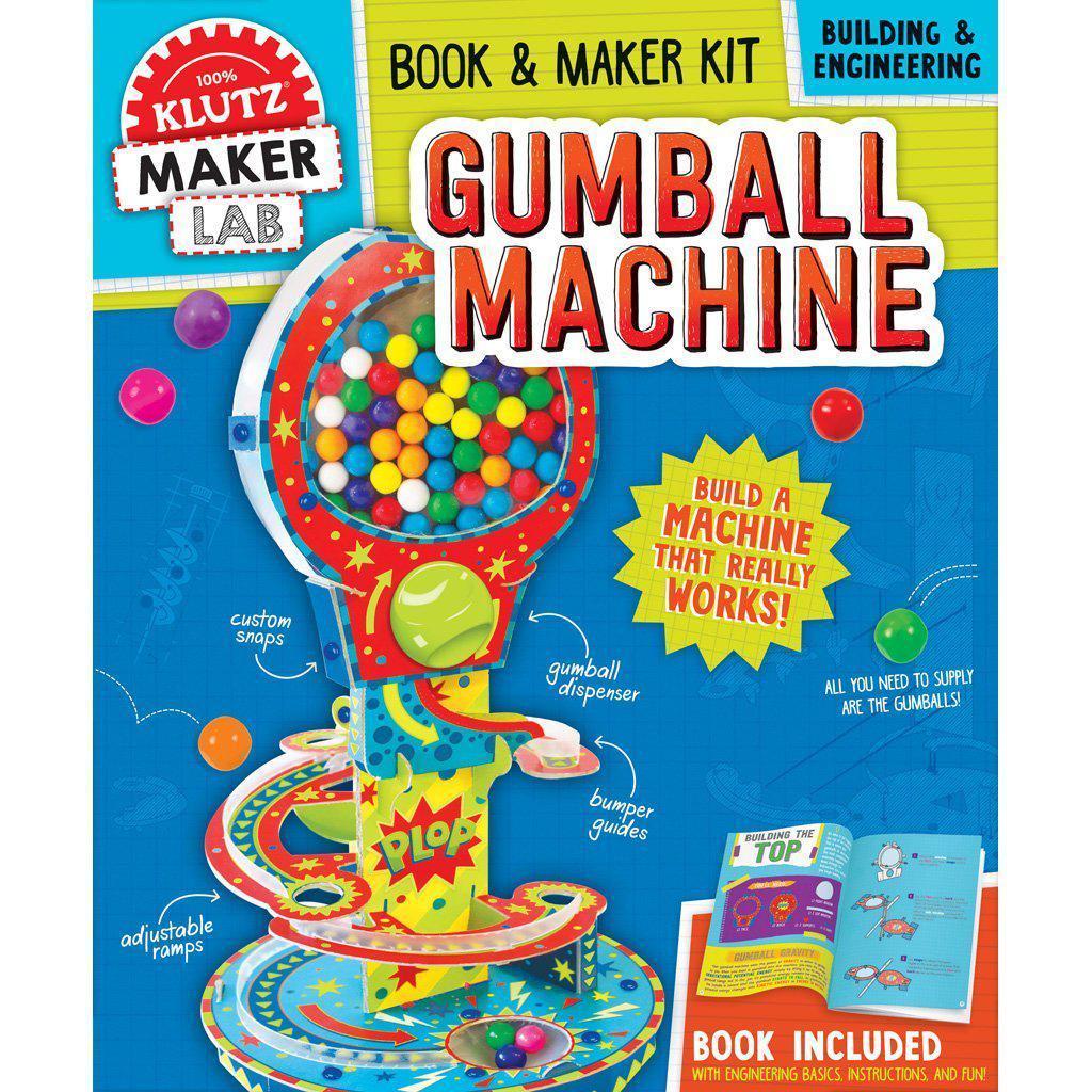 Maker Lab - Gumball Machine-KLUTZ-The Red Balloon Toy Store