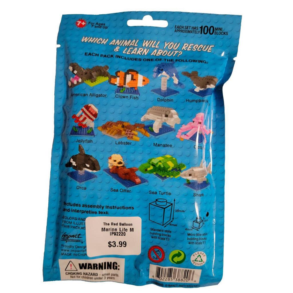 Marine Life Mystery Mini Blocks Pack-Impact Photographics-The Red Balloon Toy Store