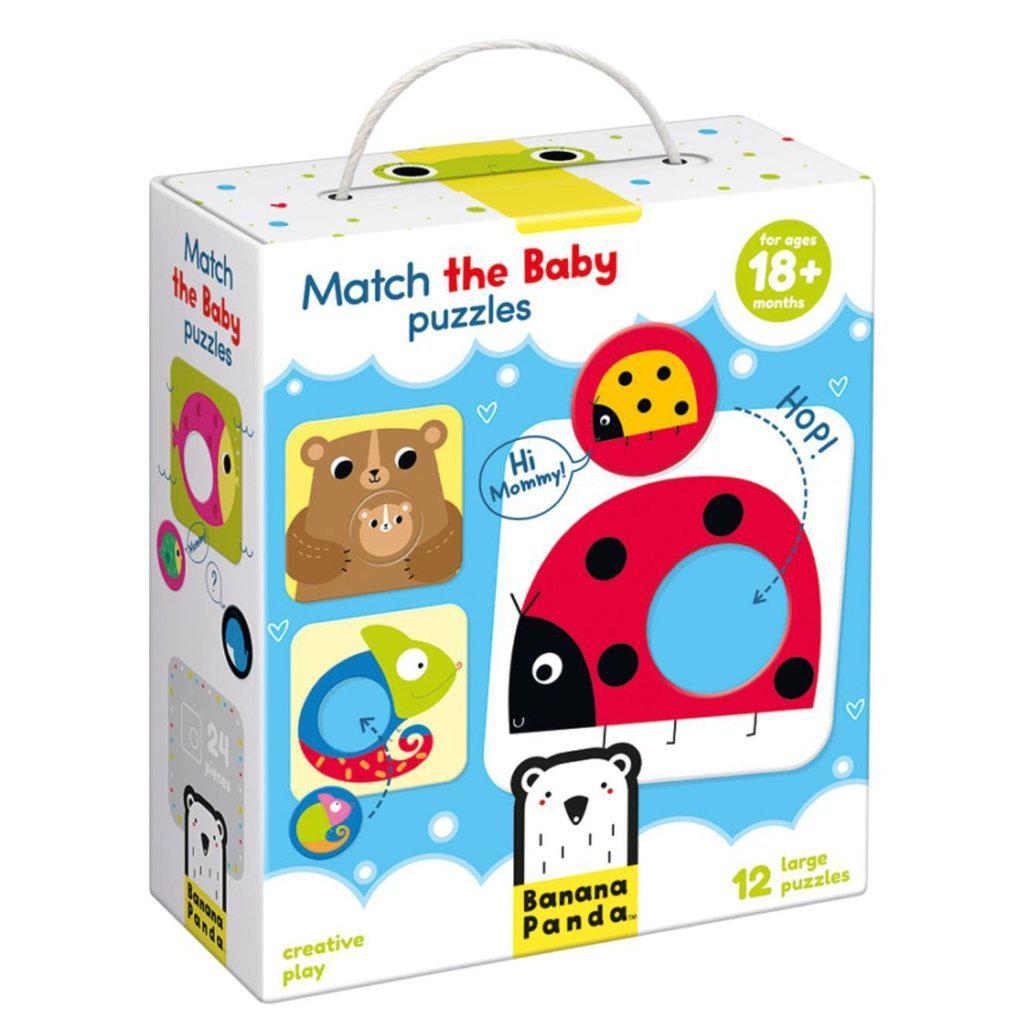 Match the Baby Puzzles-Banana Panda-The Red Balloon Toy Store