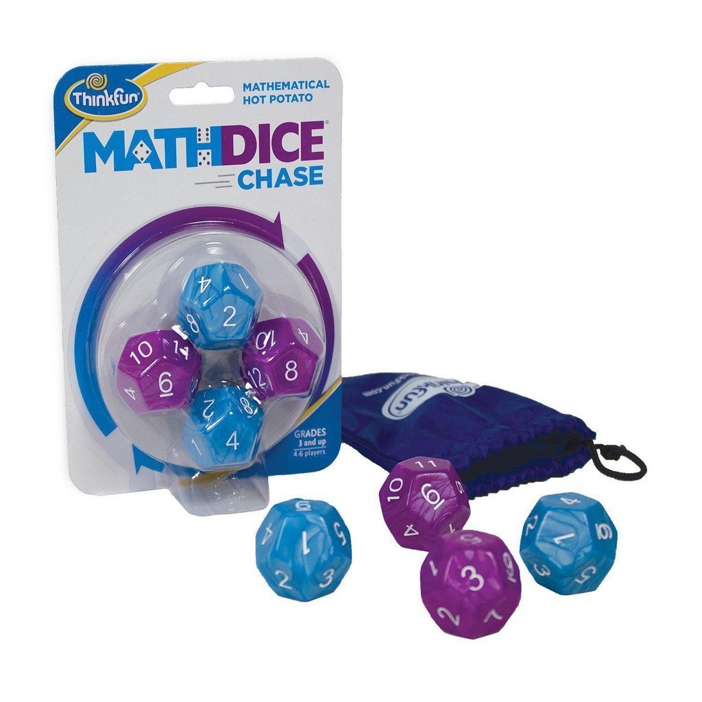 Math Dice Chase-ThinkFun-The Red Balloon Toy Store