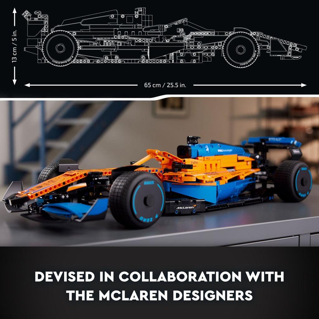 LEGO McLaren Formula 1 Race Car 2022 (42141) – The Red Balloon Toy