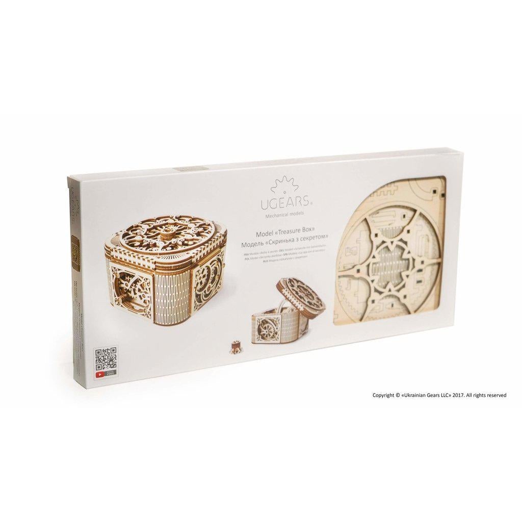 Mechanical Treasure Box - UGears-UGears-The Red Balloon Toy Store