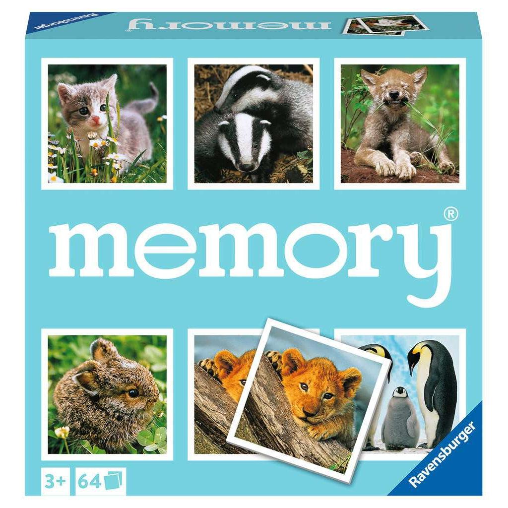 Memory Baby Animals-Ravensburger-The Red Balloon Toy Store