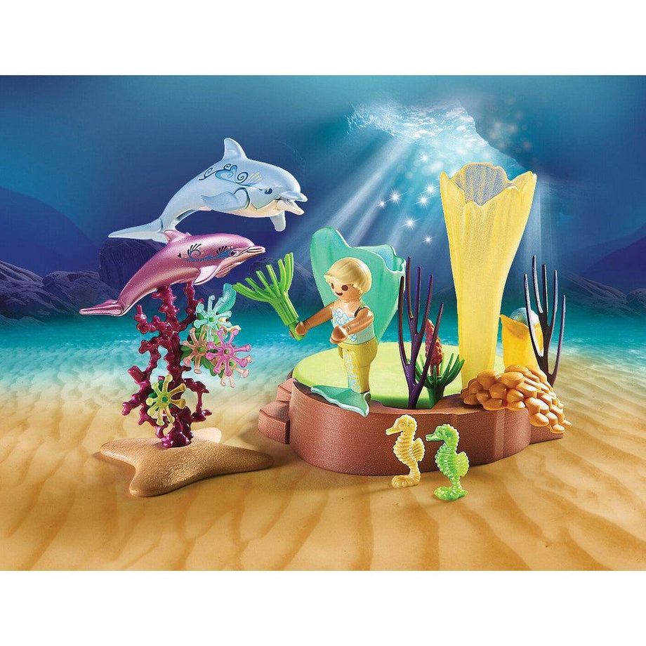 Playmobil Mermaid Cove with Illuminated Dome - – The Red Balloon Toy Store
