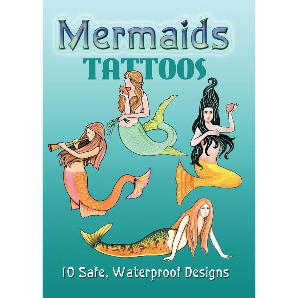 Mermaids Tattoos-Dover Publications-The Red Balloon Toy Store