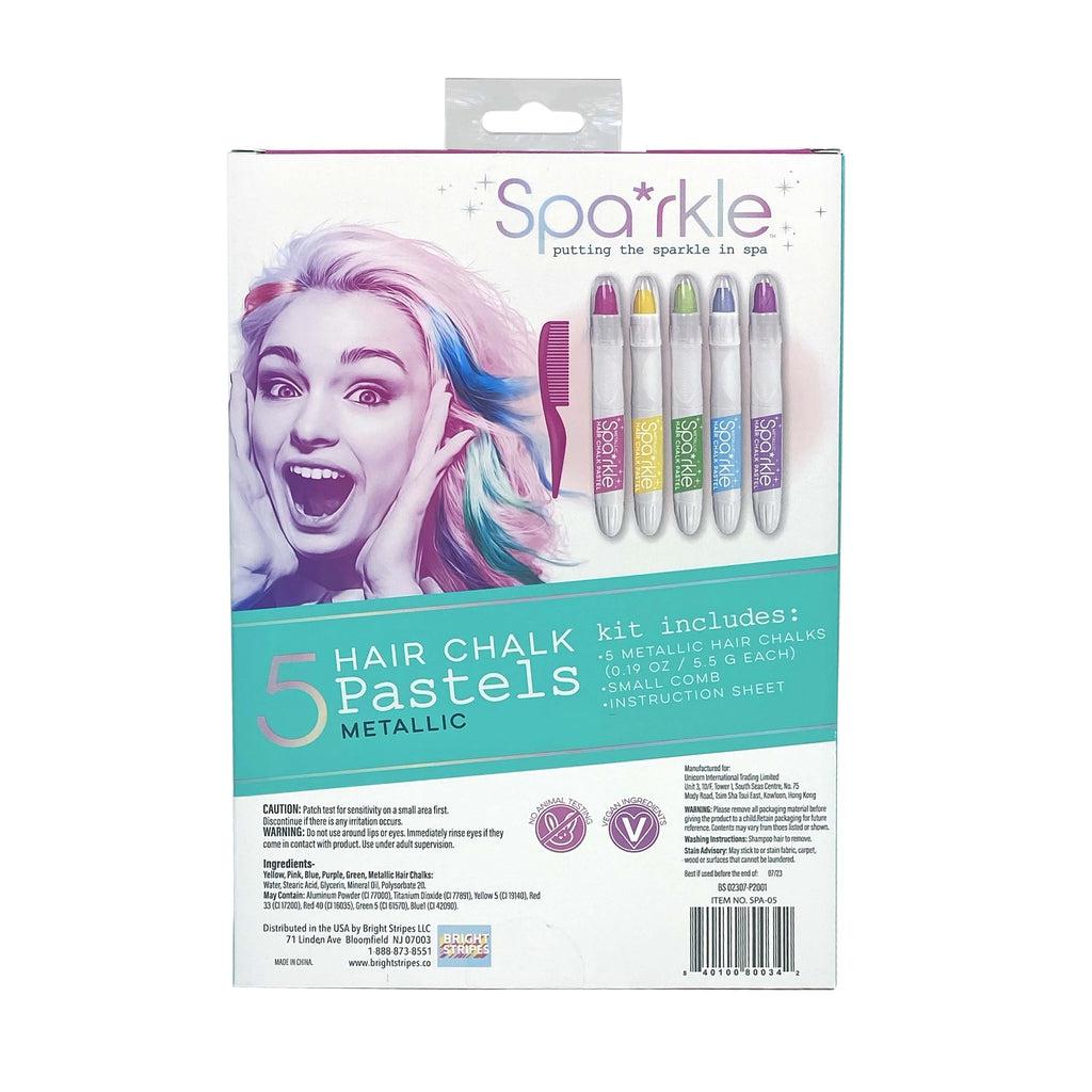 Metallic Hair Chalk 5-pack-Bright Stripes-The Red Balloon Toy Store