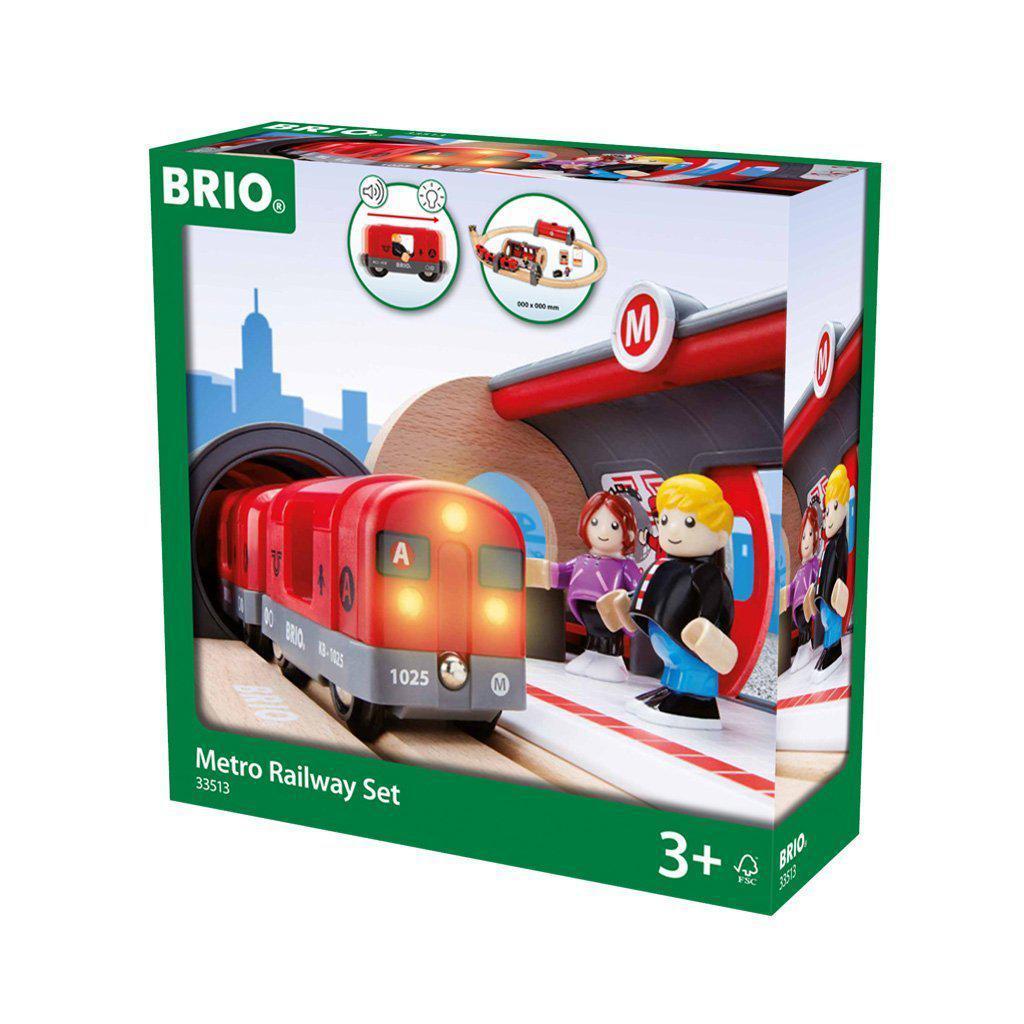 Metro Railway Set-Brio-The Red Balloon Toy Store