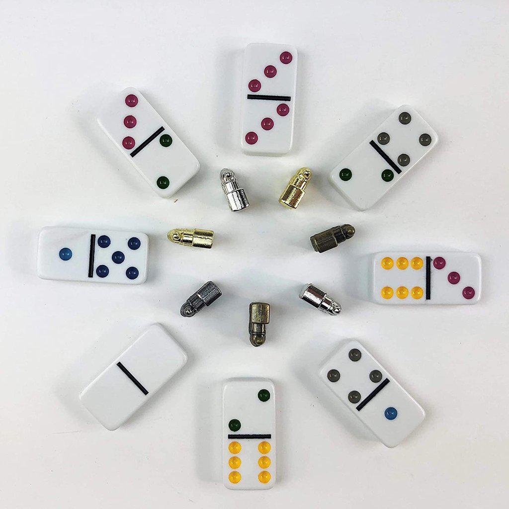 Mexican Train Dominoes - Front Porch Classics Edition-University Games-The Red Balloon Toy Store