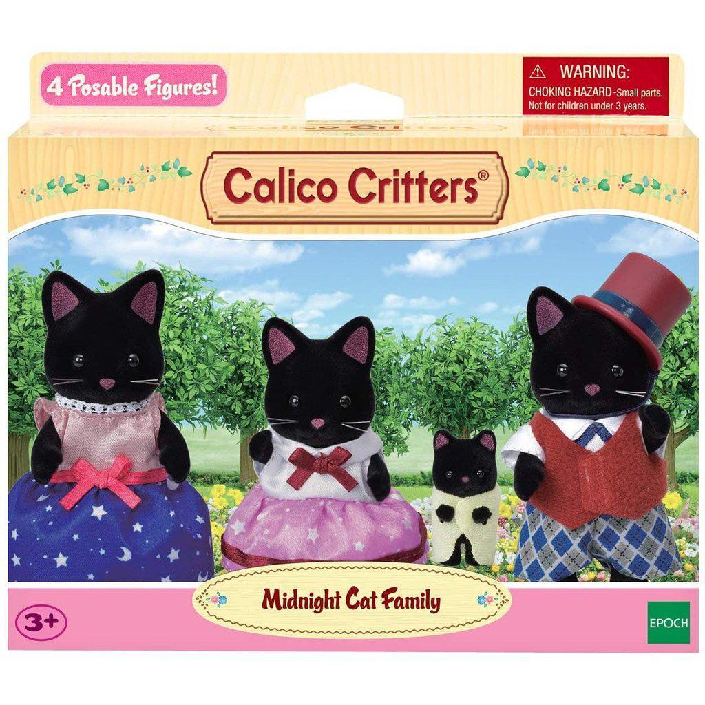 Midnight Cat Family Calico Critters – The Red Balloon Toy Store