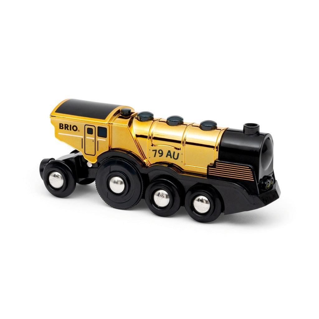 Mighty Gold Action Locomotive-Brio-The Red Balloon Toy Store