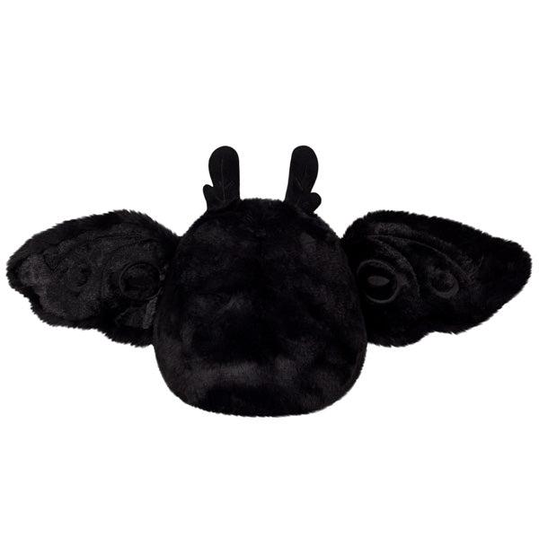 Back view of the plush with its wings spread out. The length of each wing is about the width of the body of the plush.