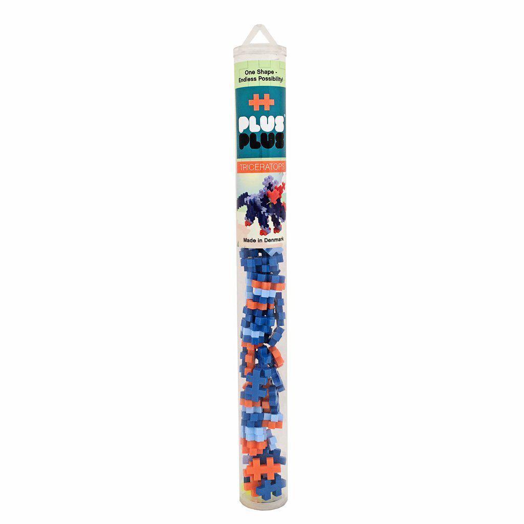Mini Maker Tube - Triceratops-Plus-Plus-The Red Balloon Toy Store