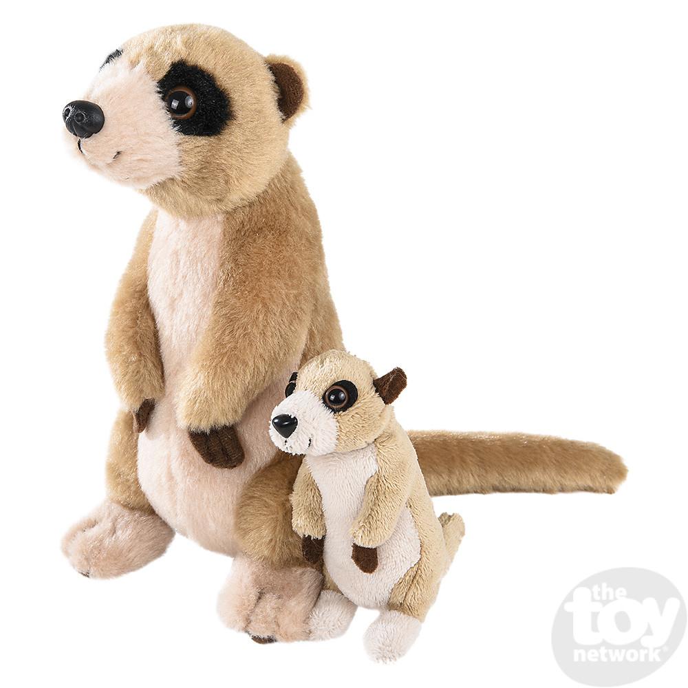 Mini Meerkat with baby-The Toy Network-The Red Balloon Toy Store