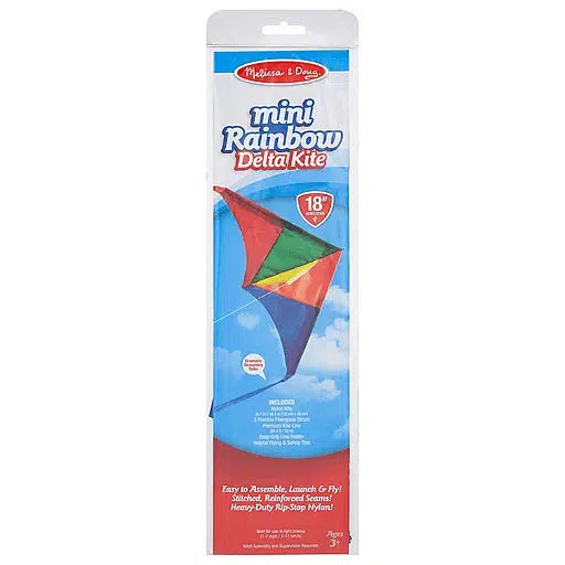 Mini Rainbow Delta Kite-Melissa & Doug-The Red Balloon Toy Store