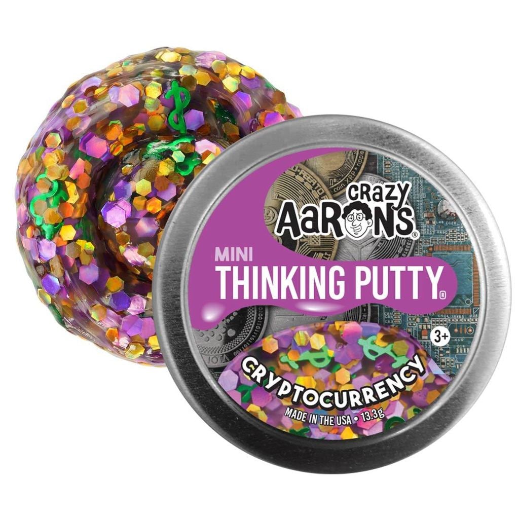 Mini Thinking Putty - Cryptocurrency-Crazy Aaron's-The Red Balloon Toy Store