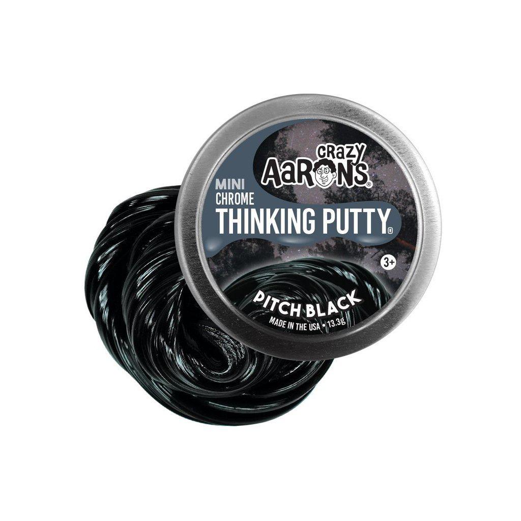 Mini Thinking Putty - Pitch Black-Crazy Aaron's-The Red Balloon Toy Store