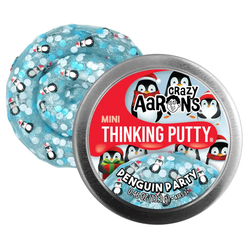 Mini Thinking Putty - Winter Assortment-Crazy Aaron's-The Red Balloon Toy Store