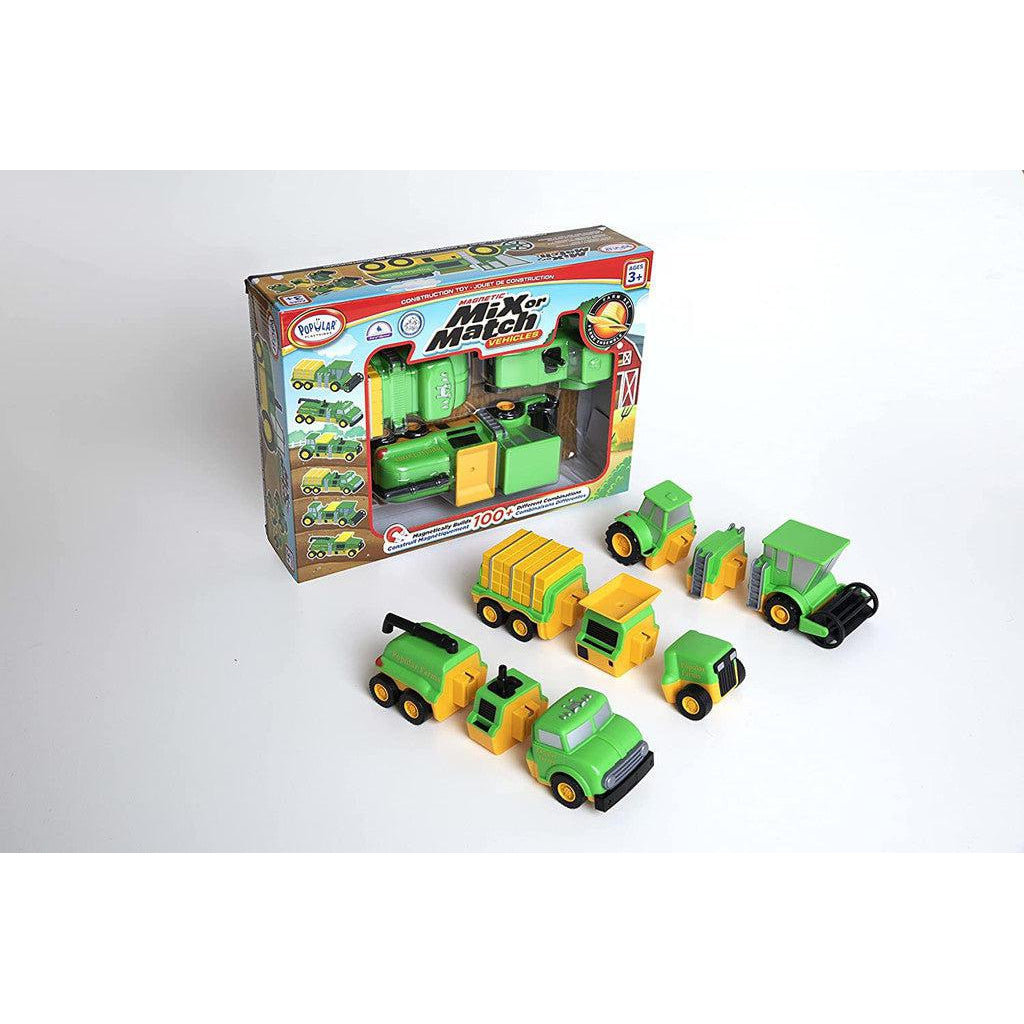 Mix or Match Vehicles: Farm-Popular Playthings-The Red Balloon Toy Store