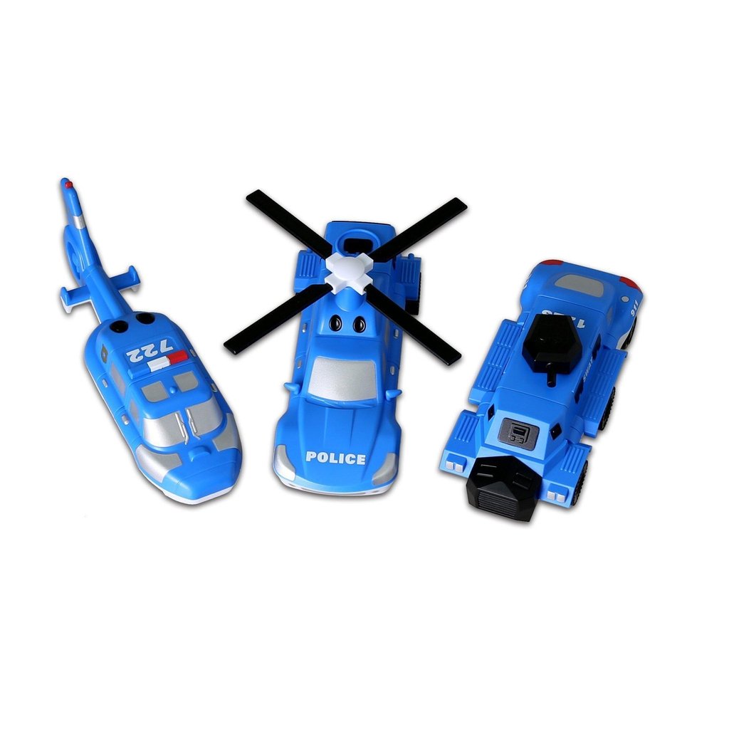 Mix or Match Vehicles Police-Popular Playthings-The Red Balloon Toy Store