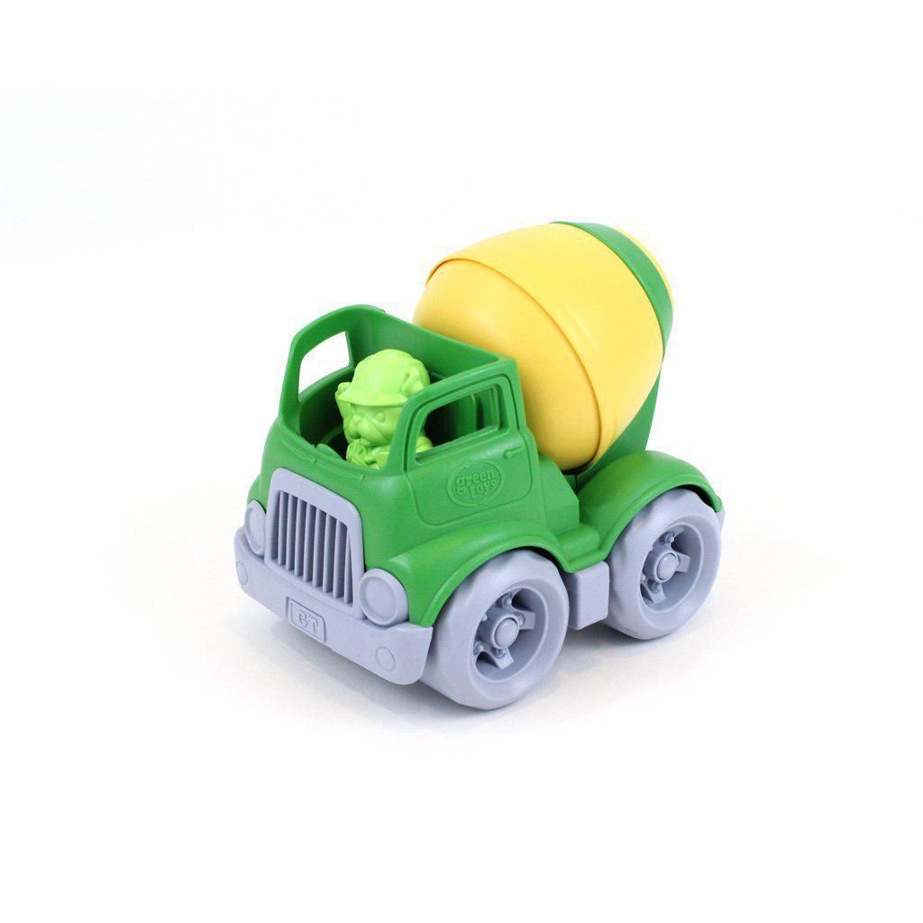 Mixer Construction Truck - Green/Yellow-Green Toys-The Red Balloon Toy Store