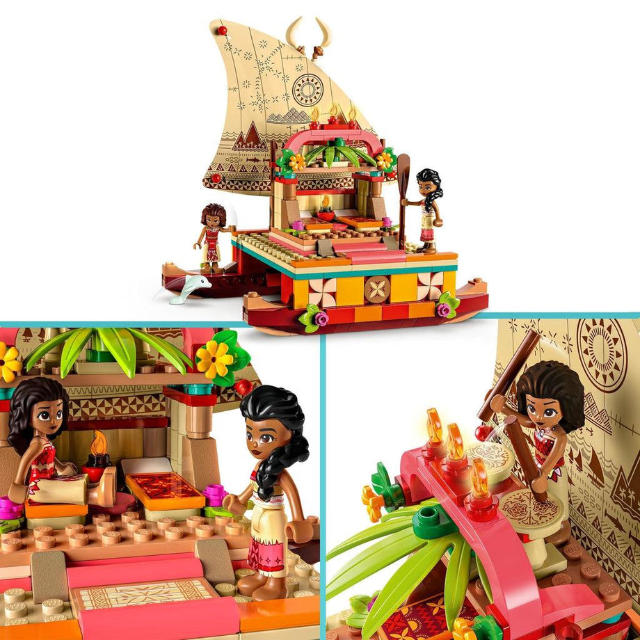 niveau Krav Udsæt LEGO Disney: Moana's Wayfinding Boat (43210) – The Red Balloon Toy Store