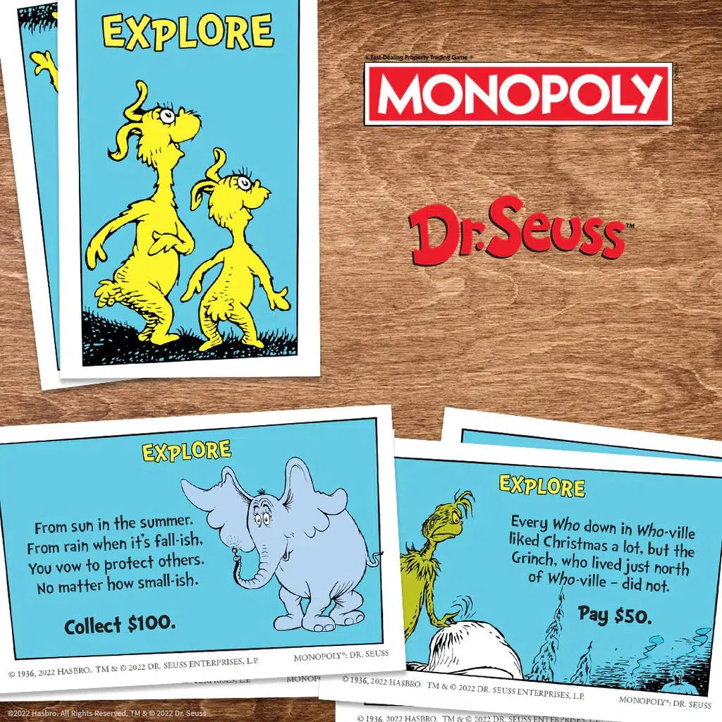 Monopoly: Dr Seuss-USAopoly-The Red Balloon Toy Store