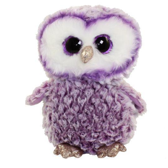 Moonlight - Medium Purple Owl-Ty-The Red Balloon Toy Store