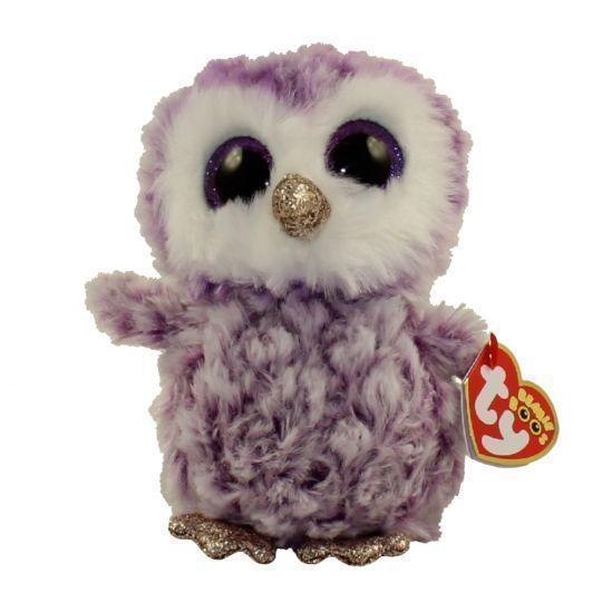 Moonlight - Small Purple Owl-Ty-The Red Balloon Toy Store