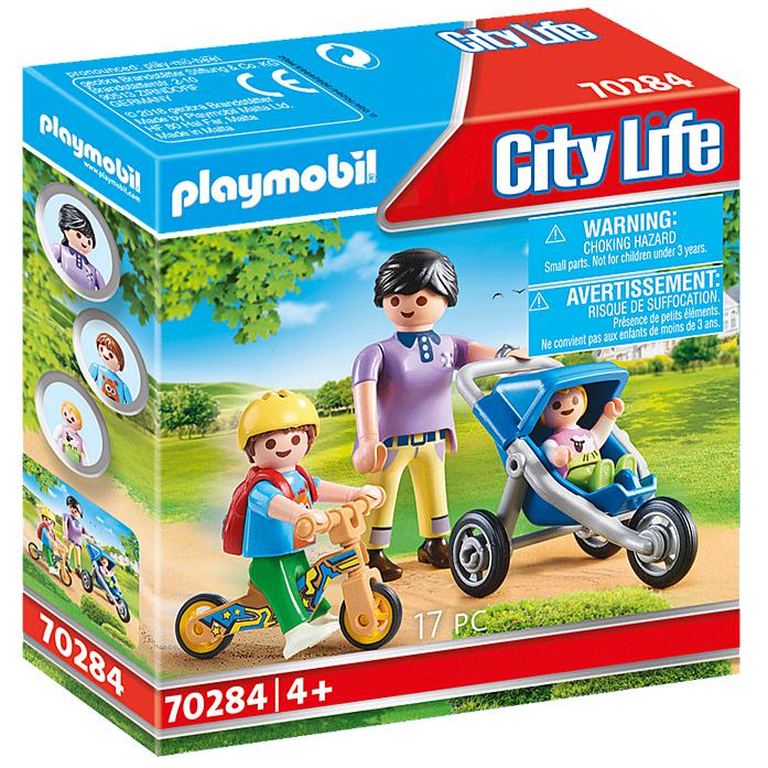 Mother with Children-Playmobil-The Red Balloon Toy Store