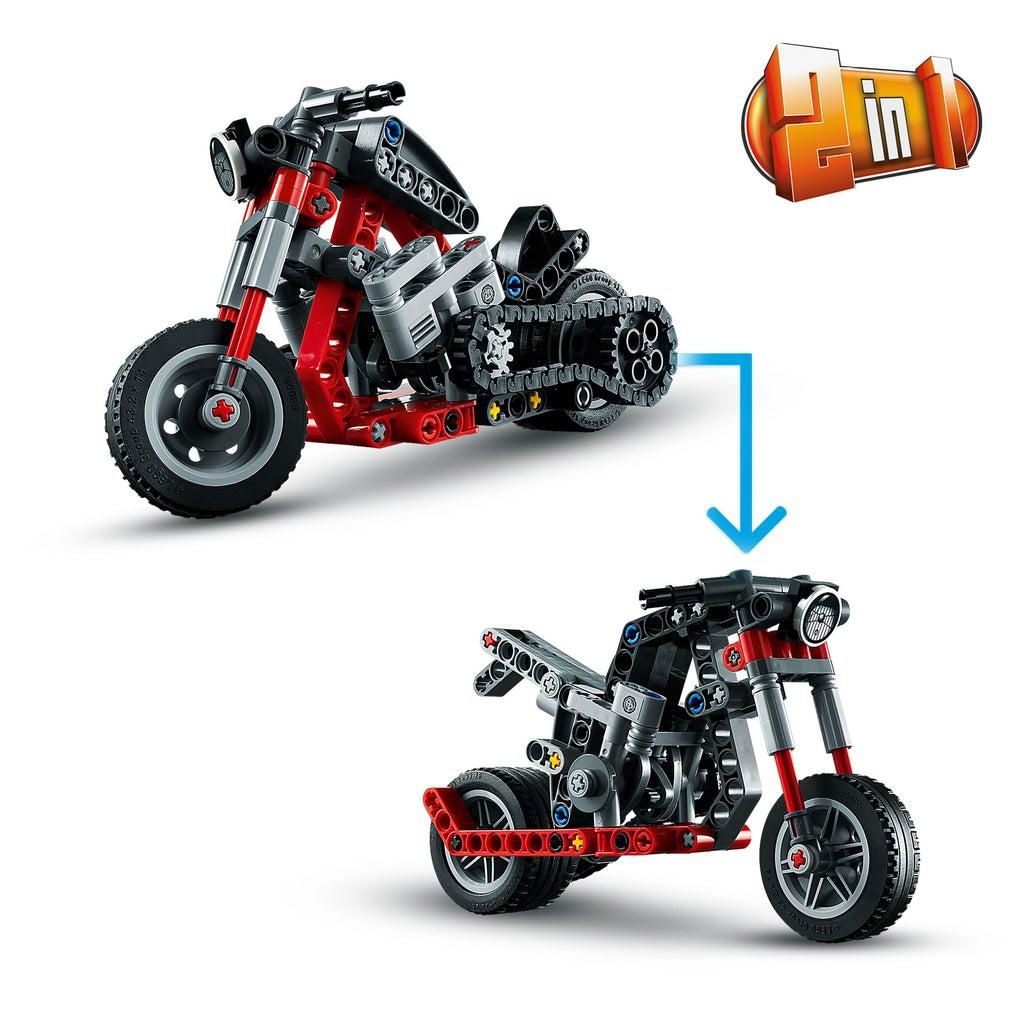 Motorcycle-LEGO-The Red Balloon Toy Store