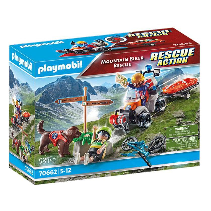 Mountain Biker Rescue-Playmobil-The Red Balloon Toy Store